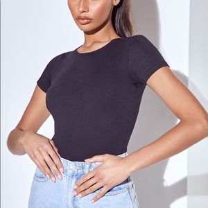 Fitted Short Sleeve Bodysuit